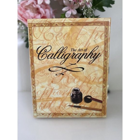 The Art of‎ Calligraphy Top That Hardcover Complete Set  and Special Brushes NEW - Picture 4 of 16